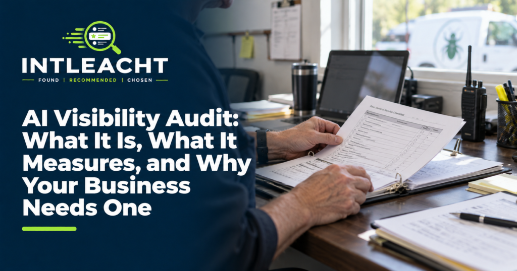 Intleacht branded guide: AI Visibility Audit: What It Is, What It Measures, and Why Your Business Needs One