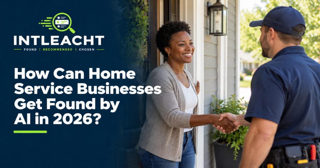 Intleacht branded guide: How Can Home Service Businesses Get Found by AI in 2026?