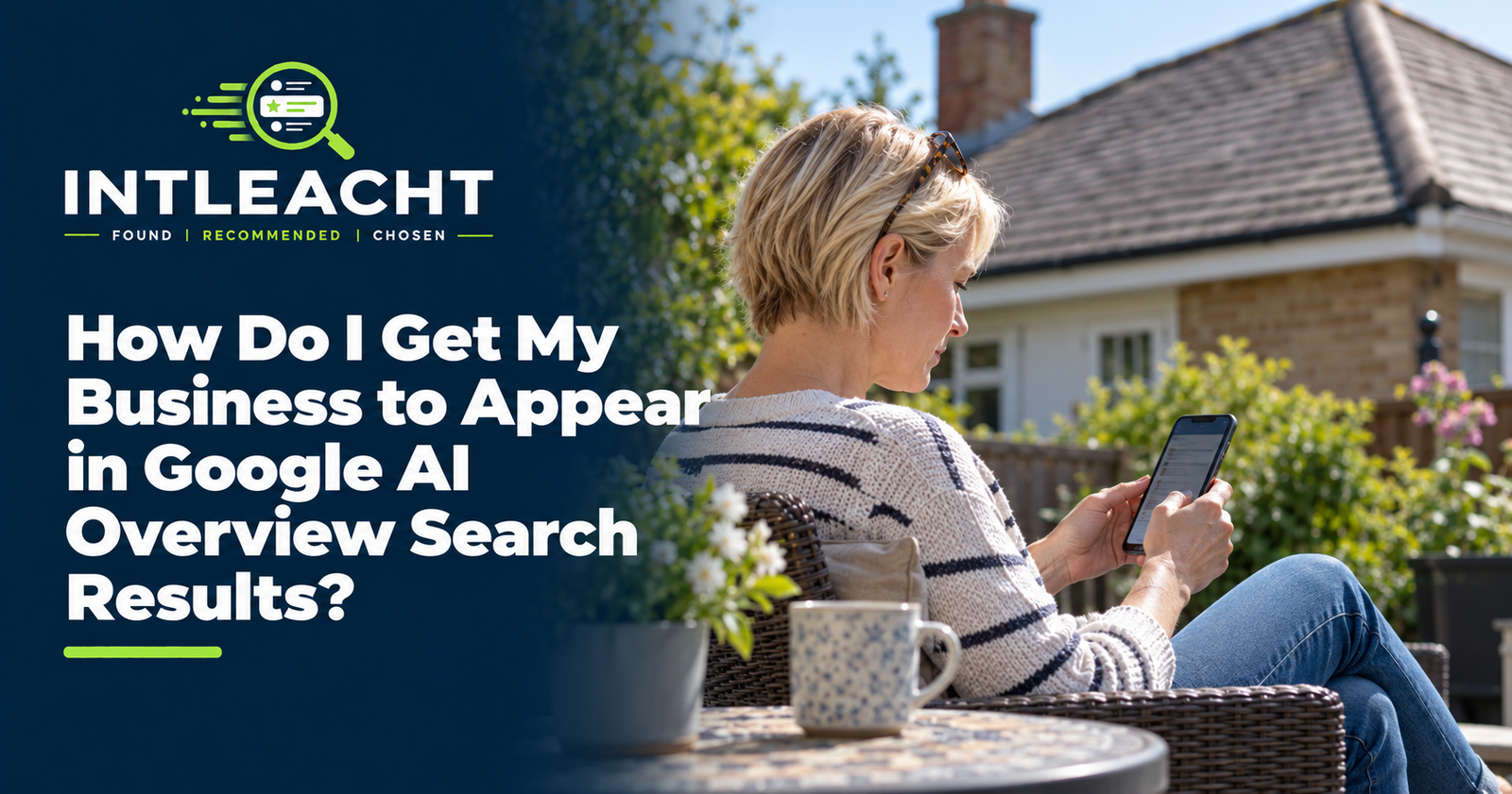 Intleacht branded guide: How Do I Get My Business to Appear in Google AI Overview Search Results?