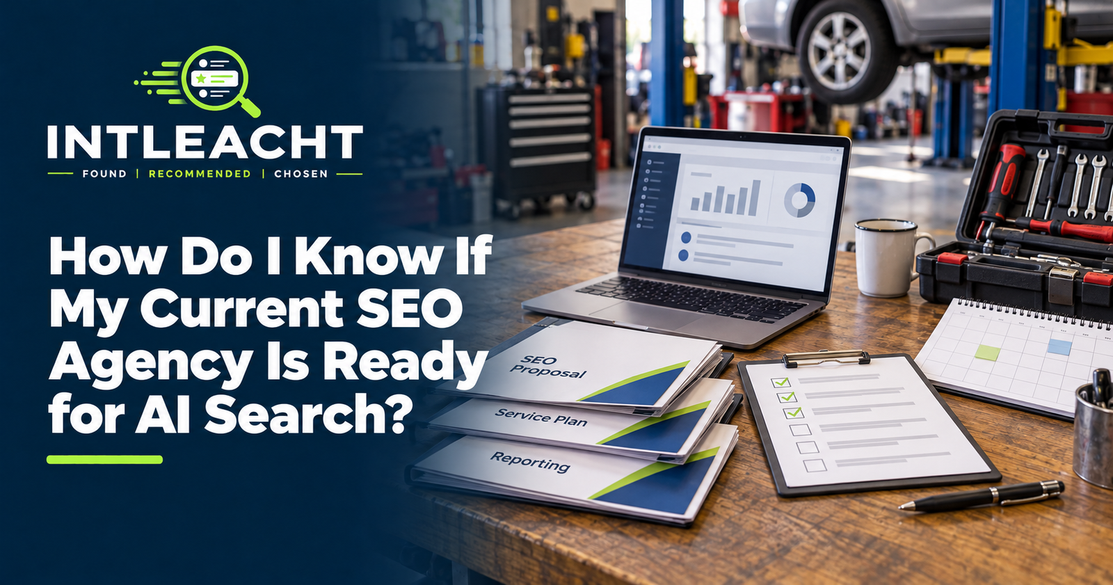 Intleacht branded graphic: How Do I Know If My Current SEO Agency Is Ready for AI Search?