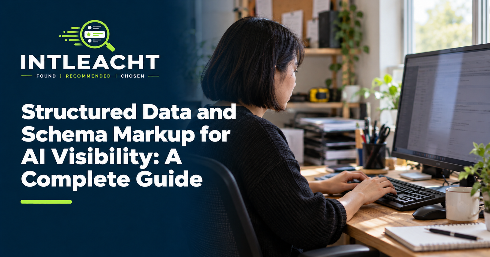 Intleacht branded guide: Structured Data and Schema Markup for AI Visibility: A Complete Guide
