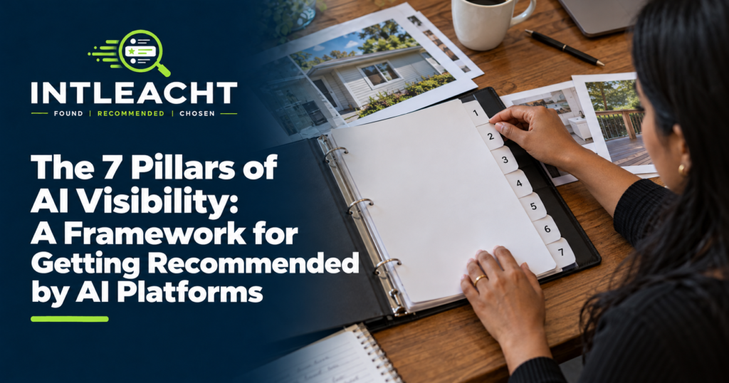 Intleacht branded guide: The 7 Pillars of AI Visibility: A Framework for Getting Recommended by AI Platforms