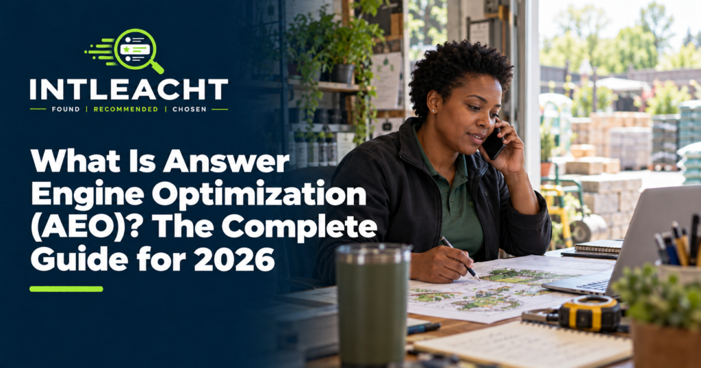 Intleacht branded guide: What Is Answer Engine Optimization (AEO)? The Complete Guide for 2026