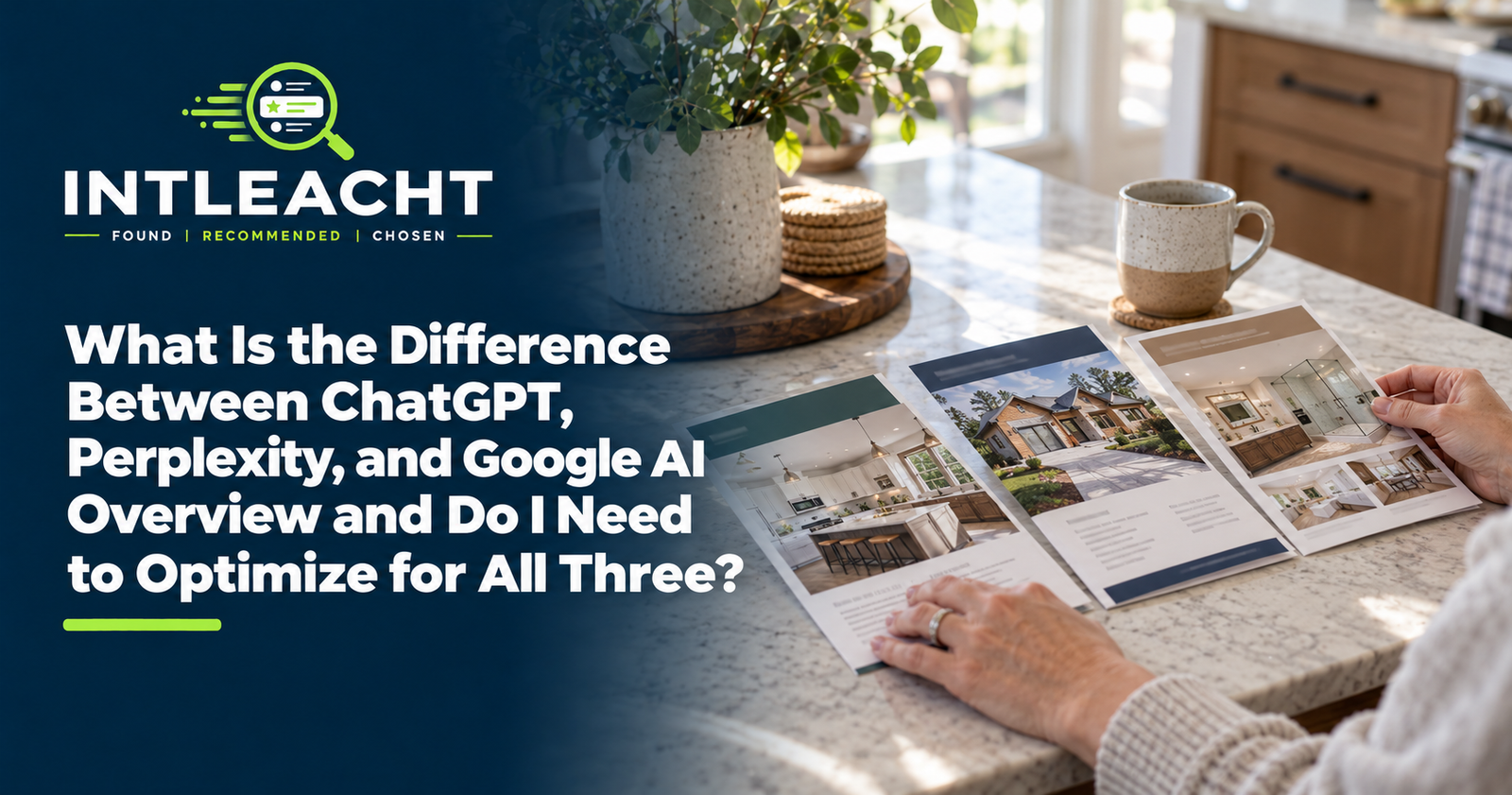 Intleacht branded guide: What Is the Difference Between ChatGPT, Perplexity, and Google AI Overview and Do I Need to Optimize for All Three?